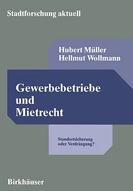 E-Book (pdf) Gewerbebetriebe und Mietrecht von Hubert Müller, Hellmut Wollmann