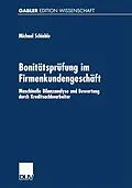 E-Book (pdf) Bonitätsprüfung im Firmenkundengeschäft von Michael Schieble