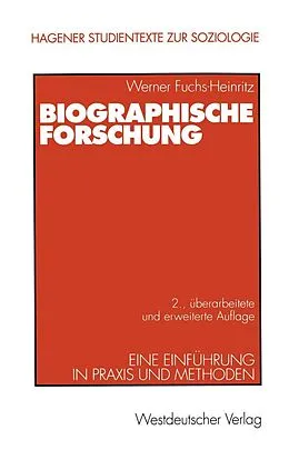 E-Book (pdf) Biographische Forschung von Werner Fuchs-Heinritz