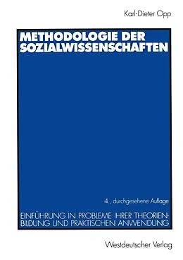 E-Book (pdf) Methodologie der Sozialwissenschaften von Karl-Dieter Opp