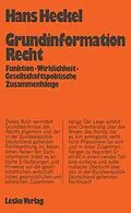 E-Book (pdf) Grundinformation Recht von Hans Heckel
