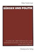 E-Book (pdf) Bürger und Politik von Oskar Niedermayer