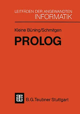 E-Book (pdf) Prolog von Hans Kleine Büning, Stefan Schmitgen