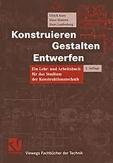 E-Book (pdf) Konstruieren, Gestalten, Entwerfen von Ulrich Kurz, Hans Hintzen, Hans Laufenberg