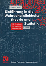 E-Book (pdf) Einführung in die Wahrscheinlichkeitstheorie und Statistik von Ulrich Krengel