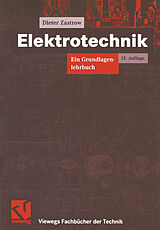 E-Book (pdf) Elektrotechnik von Dieter Zastrow
