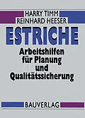 E-Book (pdf) Estriche von Harry Timm, Reinhard Heeser