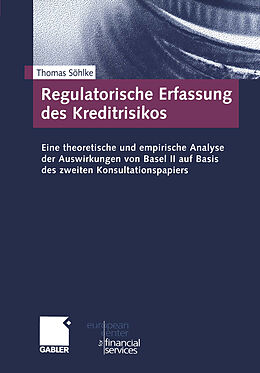 Kartonierter Einband Regulatorische Erfassung des Kreditrisikos von Thomas Söhlke