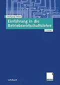 E-Book (pdf) Einführung in die Betriebswirtschaftslehre von Wolfgang Weber