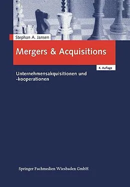 E-Book (pdf) Mergers &amp; Acquisitions von Stephan A. Jansen