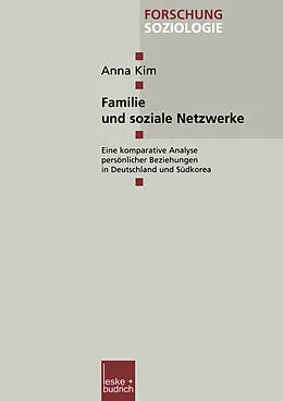 E-Book (pdf) Familie und soziale Netzwerke von Anna Kim