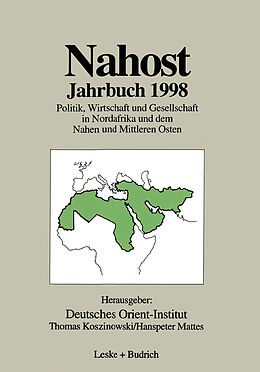 Kartonierter Einband Nahost Jahrbuch 1998 von 