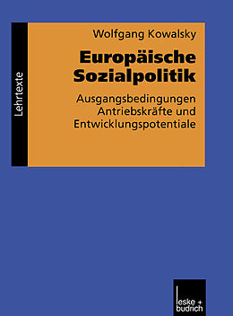 E-Book (pdf) Europäische Sozialpolitik von Wolfgang Kowalsky
