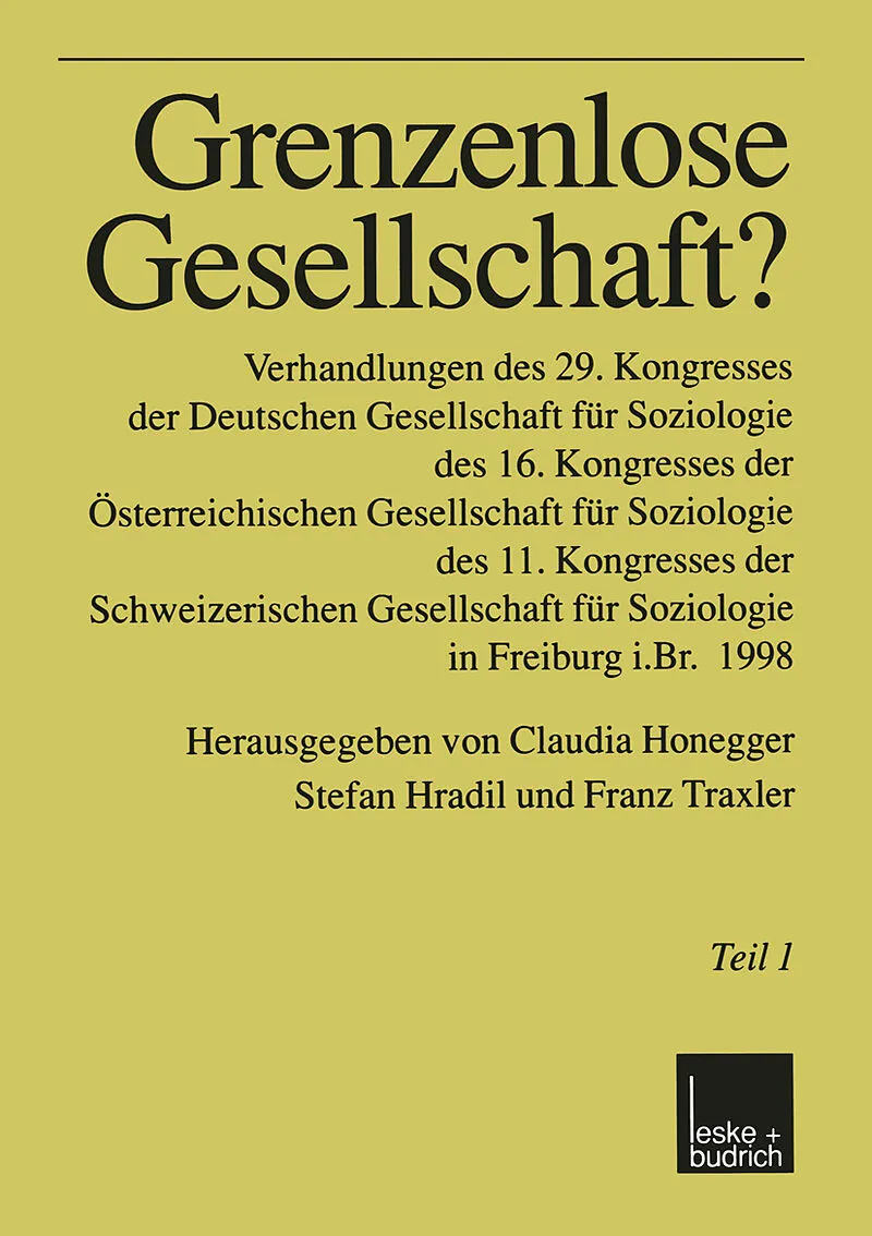Grenzenlose Gesellschaft?