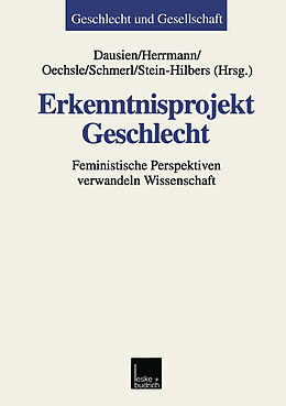 E-Book (pdf) Erkenntnisprojekt Geschlecht von 
