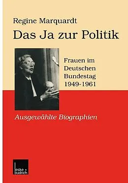E-Book (pdf) Das Ja zur Politik von Regine Marquardt