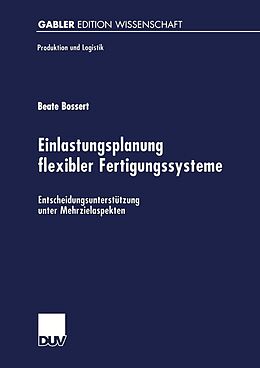 E-Book (pdf) Einlastungsplanung flexibler Fertigungssysteme von 
