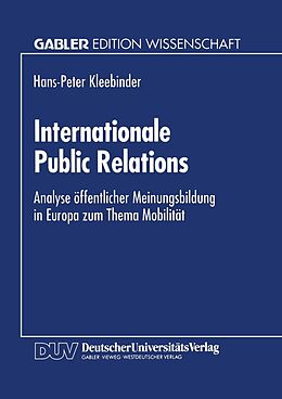 E-Book (pdf) Internationale Public Relations von 