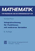 E-Book (pdf) Integralrechnung für Funktionen mit mehreren Variablen von Ernst-Adam Pforr