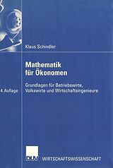 E-Book (pdf) Mathematik für Ökonomen von Klaus Schindler