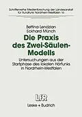 E-Book (pdf) Die Praxis des Zwei-Säulen-Modells von Bettina Lendzian, Eckhard Münch