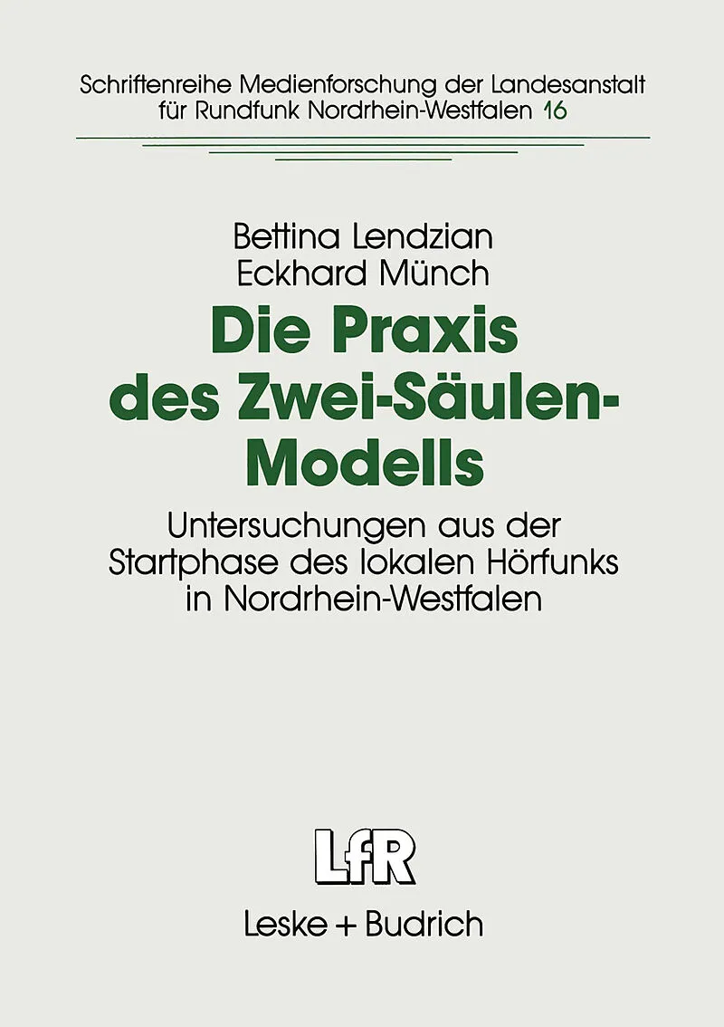 Die Praxis des Zwei-Säulen-Modells
