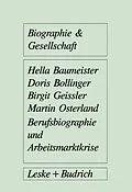E-Book (pdf) Berufsbiographie und Arbeitsmarktkrise von Hella Baumeister, Doris Bollinger, Birgit Geissler