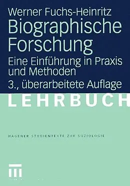 E-Book (pdf) Biographische Forschung von Werner Fuchs-Heinritz