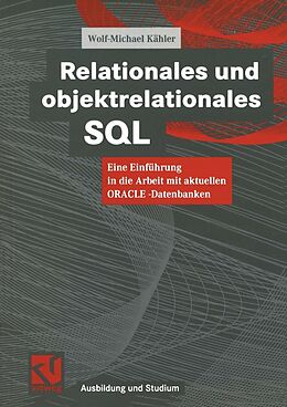 E-Book (pdf) Relationales und objektrelationales SQL von Wolf-Michael Kähler
