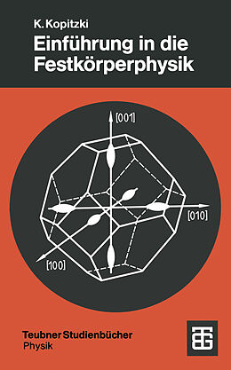 E-Book (pdf) Einführung in die Festkörperphysik von Konrad Kopitzki