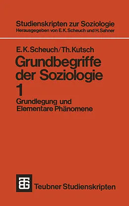 E-Book (pdf) Grundbegriffe der Soziologie von Erwin K. Scheuch, Thomas Kutsch