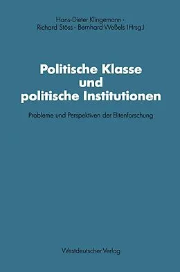 E-Book (pdf) Politische Klasse und politische Institutionen von Richard Stöss