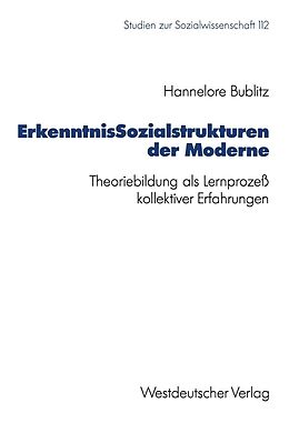 E-Book (pdf) ErkenntnisSozialstrukturen der Moderne von 