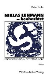 E-Book (pdf) Niklas Luhmann - beobachtet von 