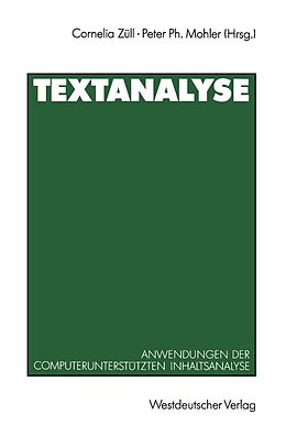 E-Book (pdf) Textanalyse von 