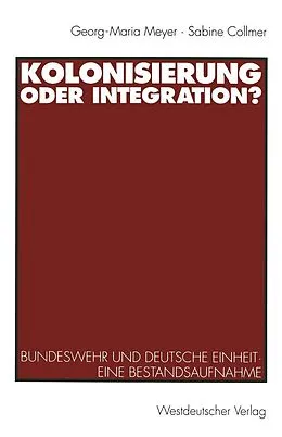 E-Book (pdf) Kolonisierung oder Integration? von Sabine Collmer