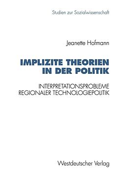 E-Book (pdf) Implizite Theorien in der Politik von 