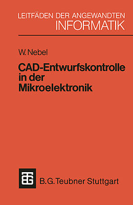 E-Book (pdf) CAD-Entwurfskontrolle in der Mikroelektronik von Wolfgang Nebel