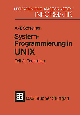 E-Book (pdf) System-Programmierung in UNIX von Axel-Tobias Schreiner