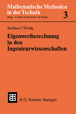 E-Book (pdf) Eigenwertberechnung in den Ingenieurwissenschaften von Willi Törnig