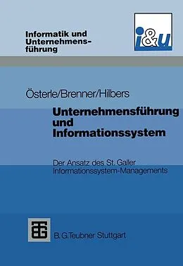 E-Book (pdf) Unternehmensführung und Informationssystem von Walter Brenner, Konrad Hilbers