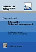 E-Book (pdf) Informatik-Sicherheitsmanagement von Christine Strauß