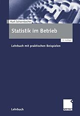 E-Book (pdf) Statistik im Betrieb von Kurt Scharnbacher