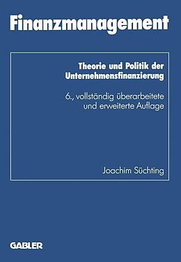 E-Book (pdf) Finanzmanagement von Joachim Süchting