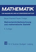 E-Book (pdf) Wahrscheinlichkeitsrechnung und mathematische Statistik von Otfried Beyer, Horst Hackel, Volkmar Pieper