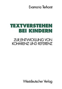 E-Book (pdf) Textverstehen bei Kindern von Evamaria Terhorst