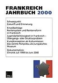 E-Book (pdf) Frankreich-Jahrbuch 2000 von Marieluise Christadler, Ingo Kolboom, Adolf Kimmel