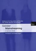 E-Book (pdf) Gender Mainstreaming in Sachsen-Anhalt von Isolde Hofmann, Kristin Körner, Christine Färber