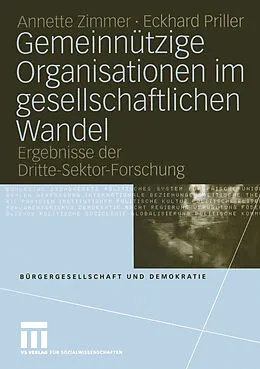 E-Book (pdf) Gemeinnützige Organisationen im gesellschaftlichen Wandel von Annette Zimmer, Eckhard Priller
