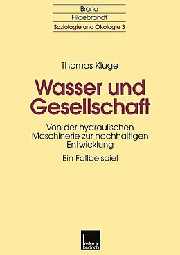 E-Book (pdf) Wasser und Gesellschaft von Thomas Kluge